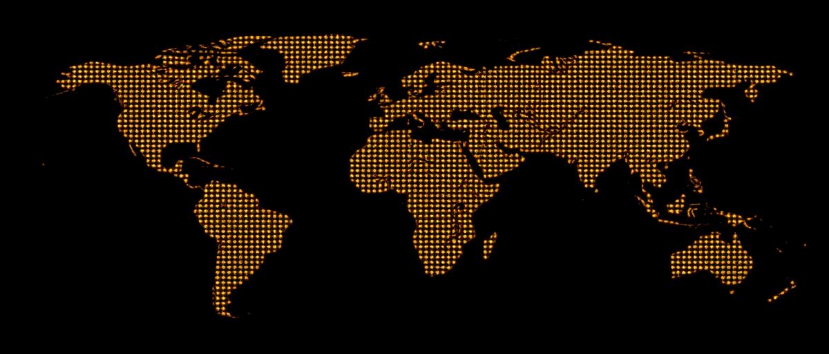 Global network of AETHER destinations
